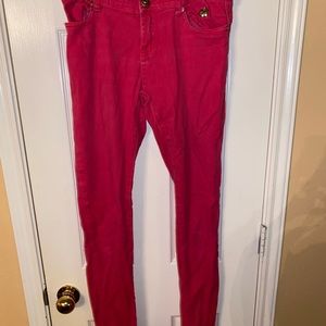 Pink Apple Bottom skinny jeans